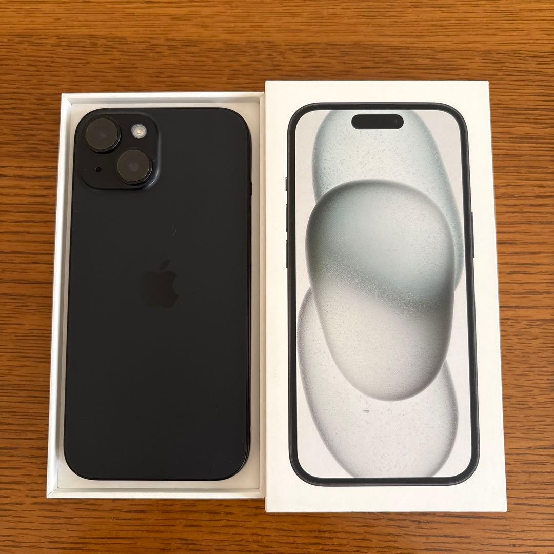 iPhone15本体 バッテリー状態91%