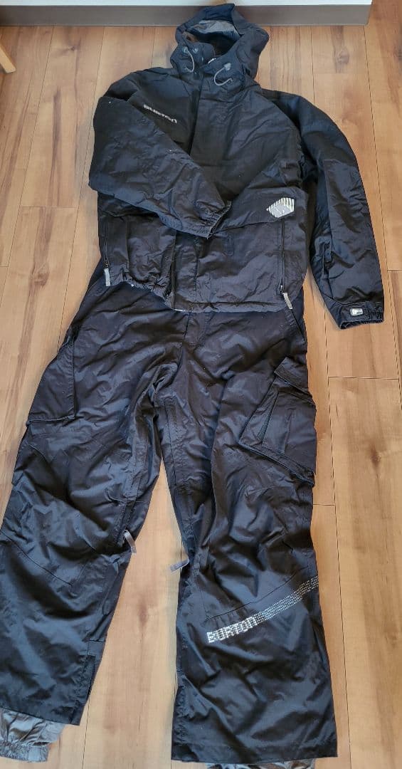 BURTON✨スキー スノボ ウェア 上下セット メンズL ブラック