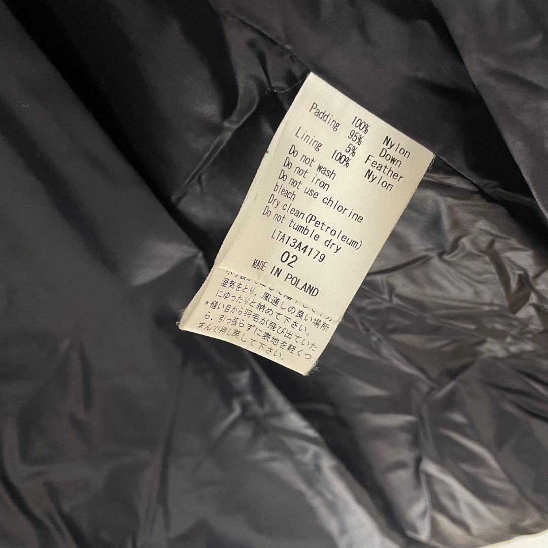 タトラス　ダウン　ロング ブラック　サリン　レディース　サイズ02