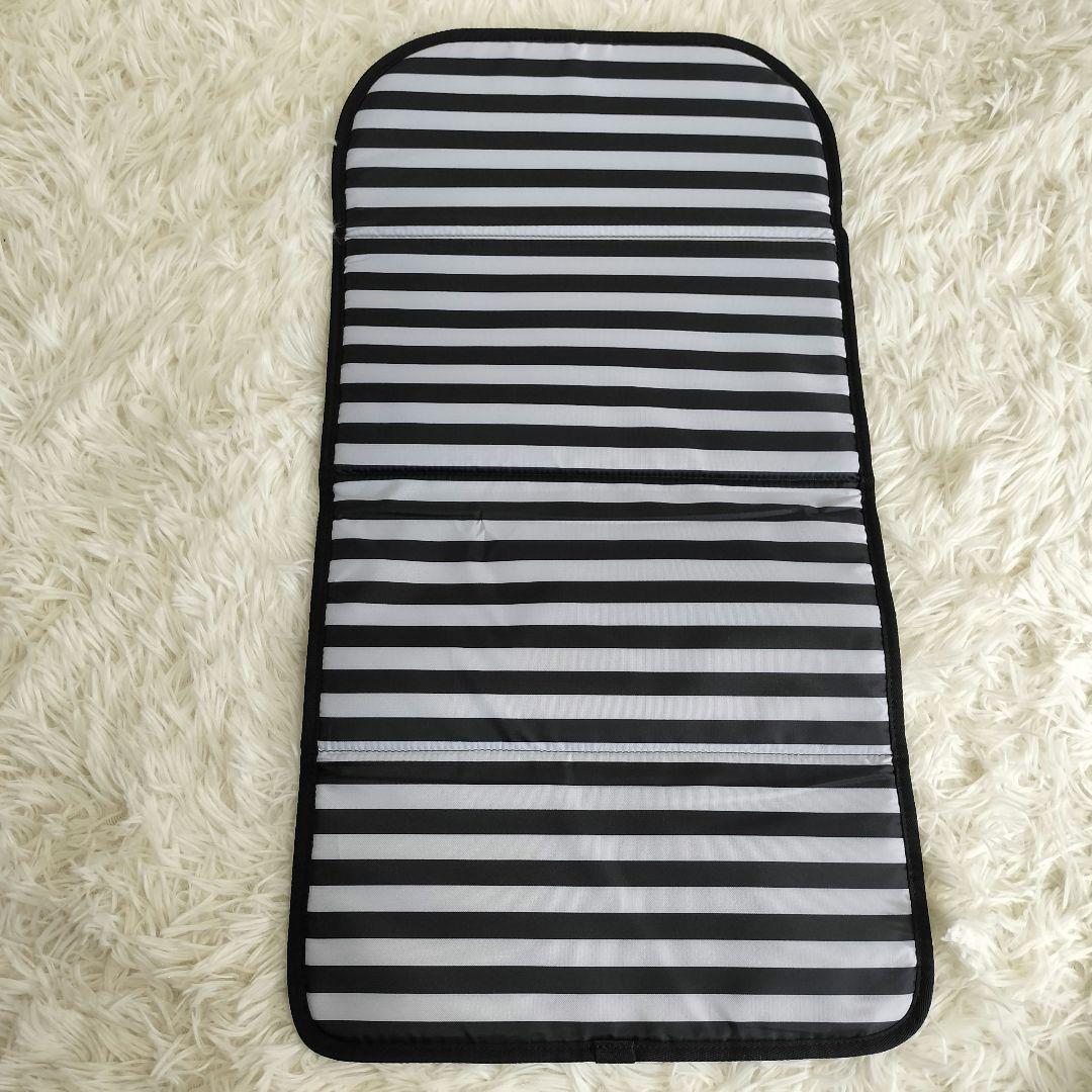 アニエスベー ロゴ ペアレンツバッグ マザーズバッグ 2way リュックブラック