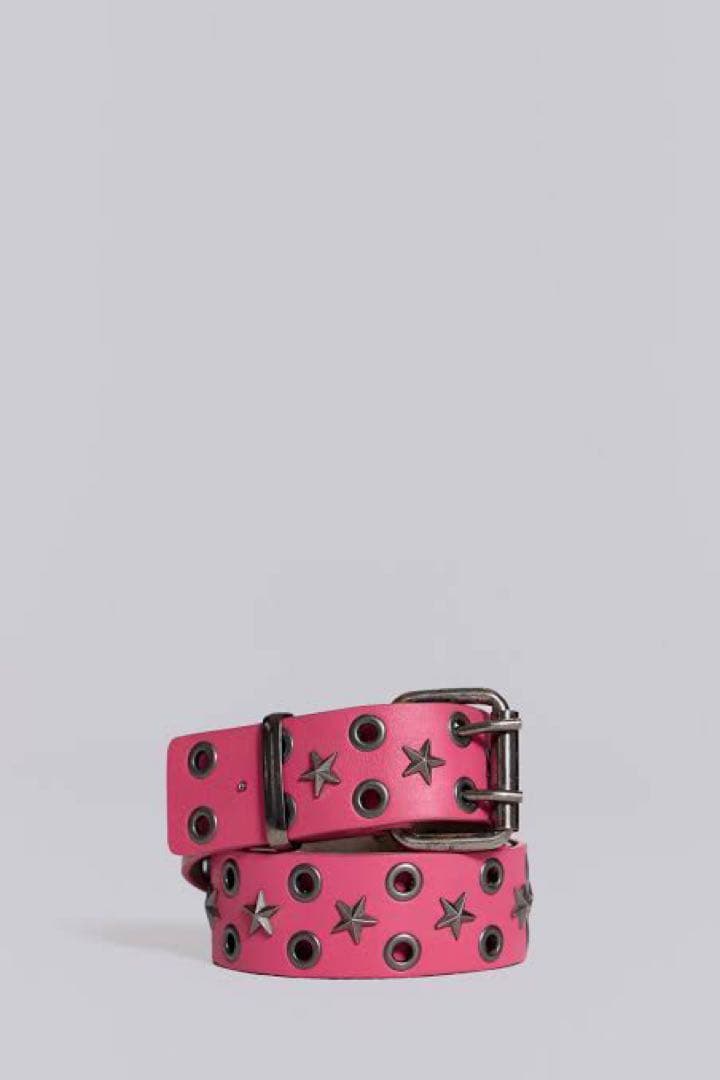 ピンク 星型スタッズ ベルト jaded london