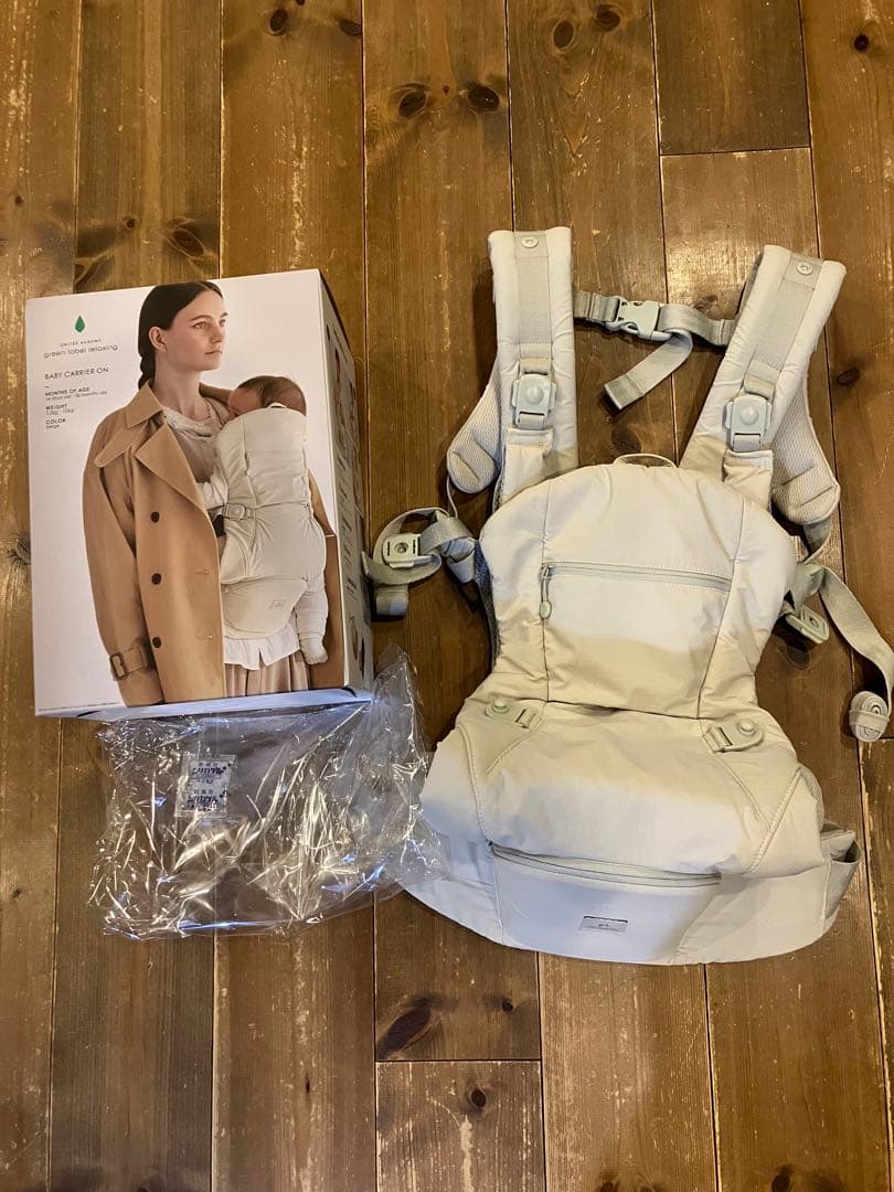 【美品/取説・箱あり】ベビーキャリアオン ピトレスク×ユナイテッドアローズ