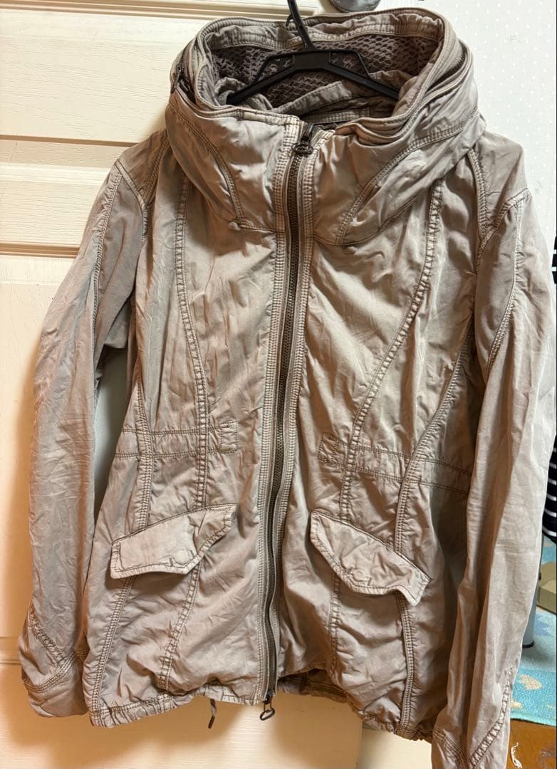 goa ビッグフードミリタリージャケット