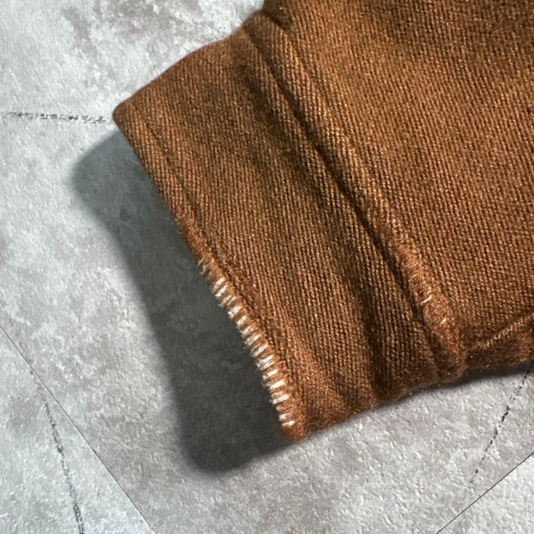 80s❣️ Burberry short wool Harrington jkt