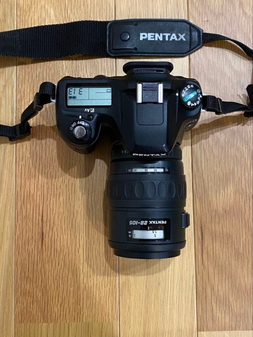 PENTAX ist DS CCDデジタル一眼レフ 28-105㍉レンズ　動作品