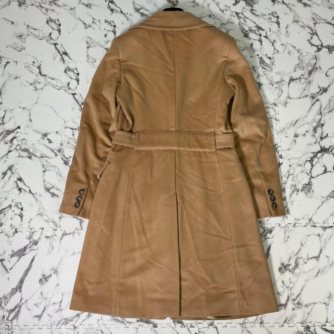 マックスマーラ　チェスターコート　アンゴラ混　キャメル　ミドル丈　イタリア製