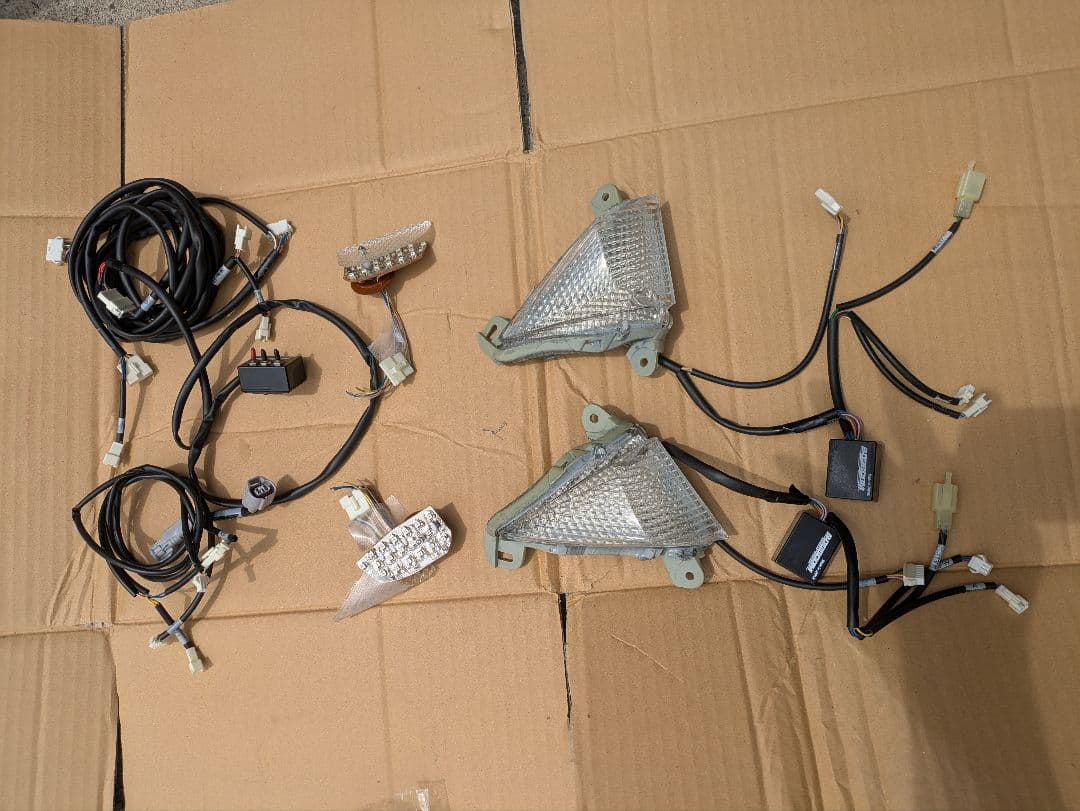 【ZX-14R】BOSSCOMウインカー　前後セット