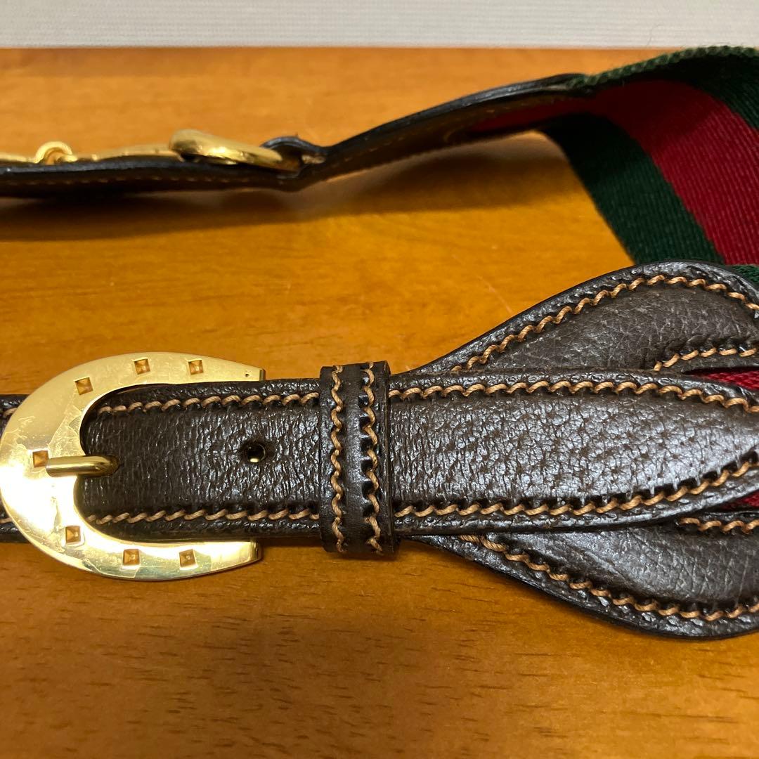 オールドグッチ　OLD GUCCI ベルト　レトロ　ヴィンテージ