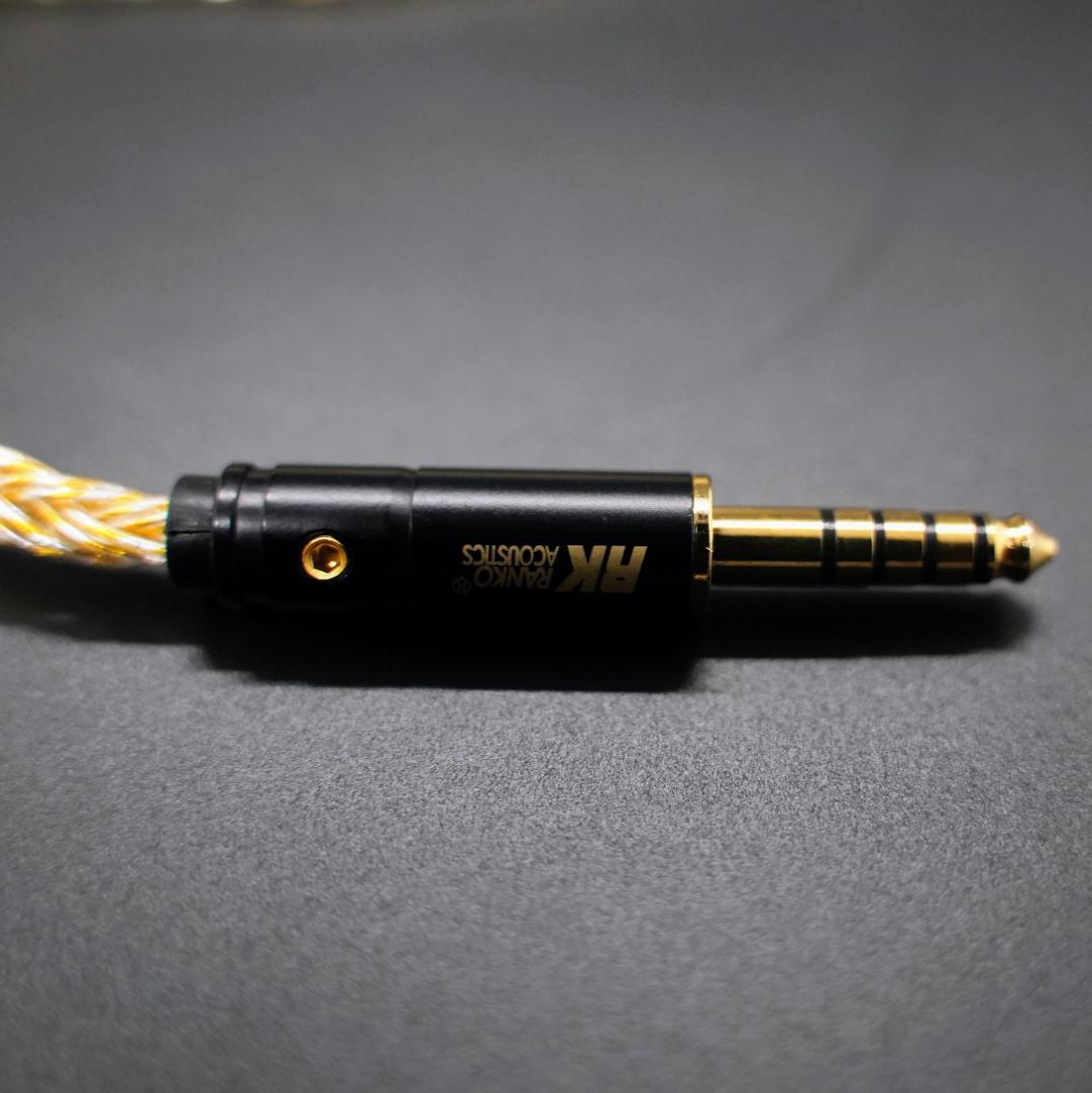 最高仕様16芯 金銀線撚り合わせリケーブル膨張MMCX/4.4mmバランス接続