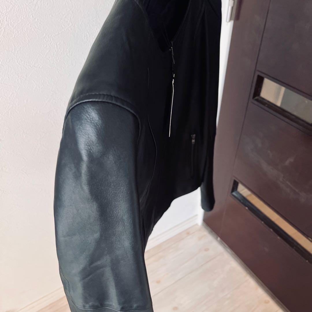 新品☆ ANAYI ラムレザーファスナー　ジャケット/セオリー、23区、ロペ