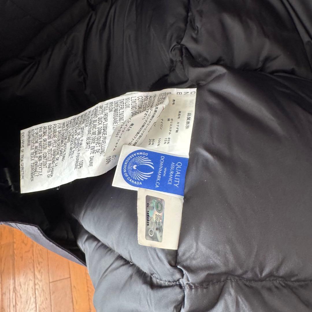 美品✨カナダグース ブロンテ 2603JL ダウンジャケット ネイビー S