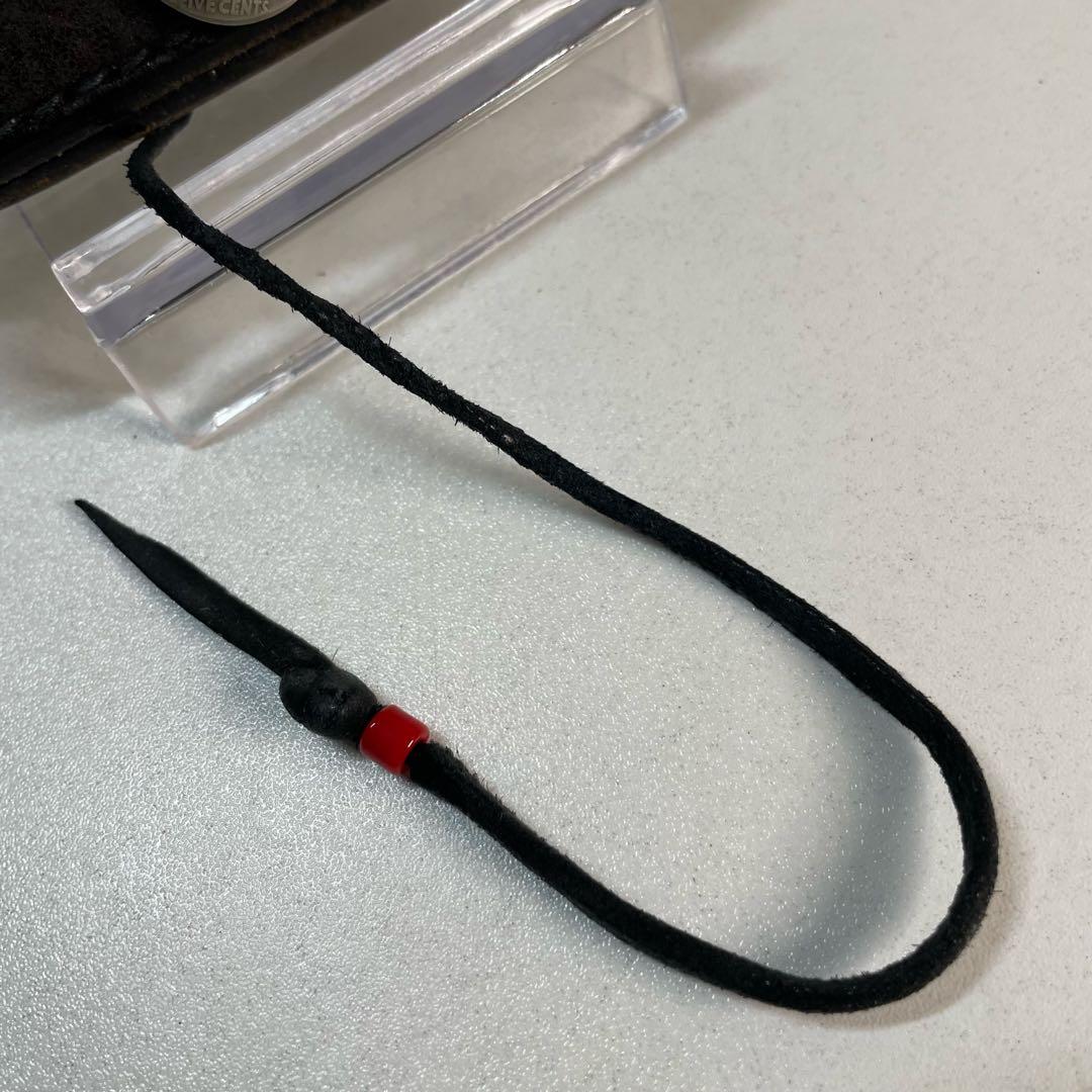 ゴローズ　角型 黒 小銭入れ 財布　コンチョ付き　ブラック/シルバー