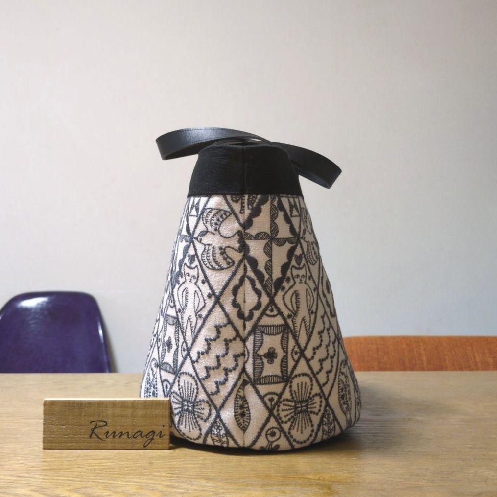 Symphony ハンドメイド バケツバッグ＊ミナペルホネン