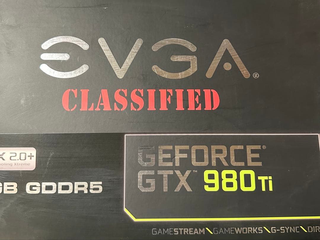 EVGA GTX 980 Ti Classified 8GB グラフィックボード