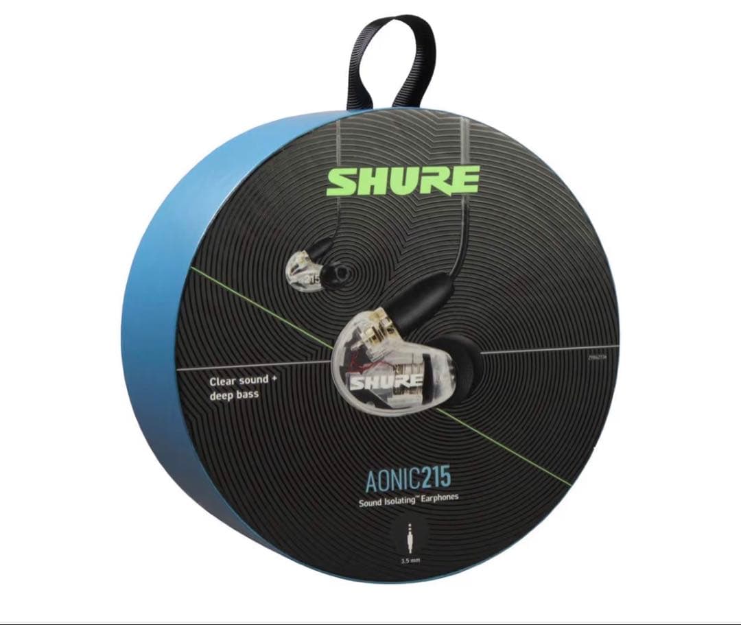 【土日限定セール】SHURE イヤホン AONIC 有線 マイク付き 2点セット