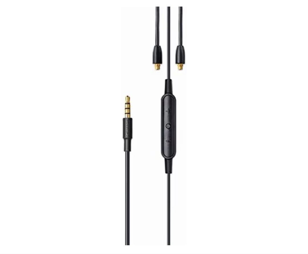 【土日限定セール】SHURE イヤホン AONIC 有線 マイク付き 2点セット