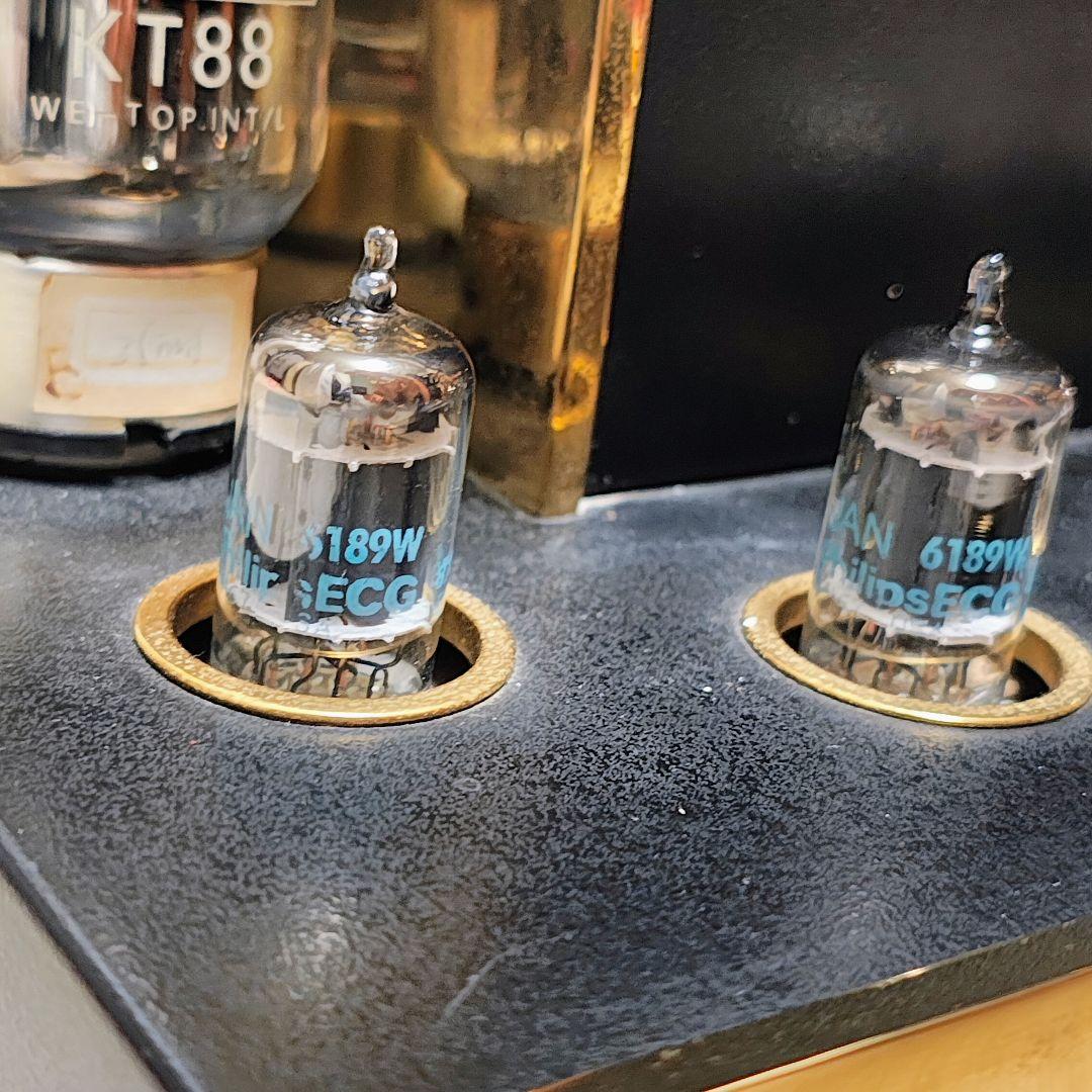 希少 完動品 HOUSTON ヒューストン 高音質 真空管アンプ TTP-03S