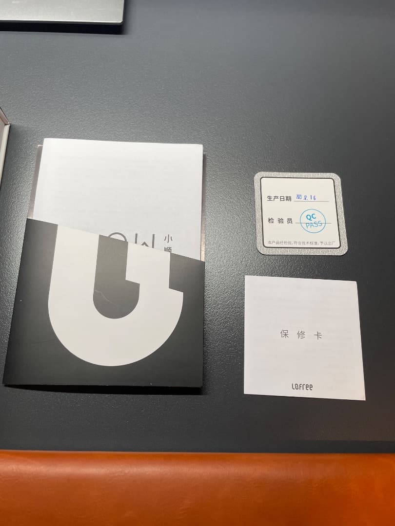 [セット 美品]Lofree FLOW 84 Black &純正レザー調ケース