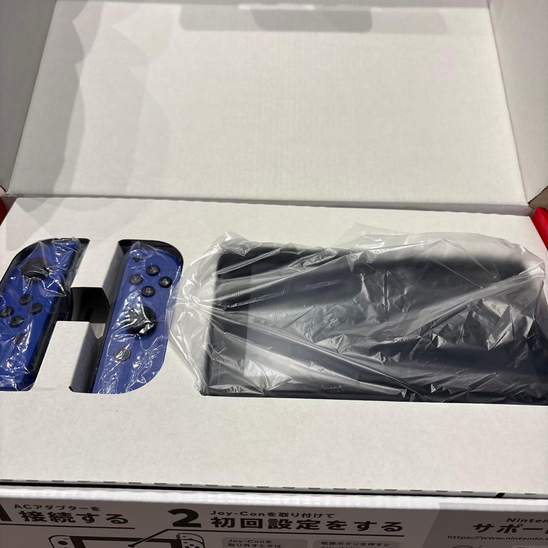 美品Nintendo Switch本体ブルー