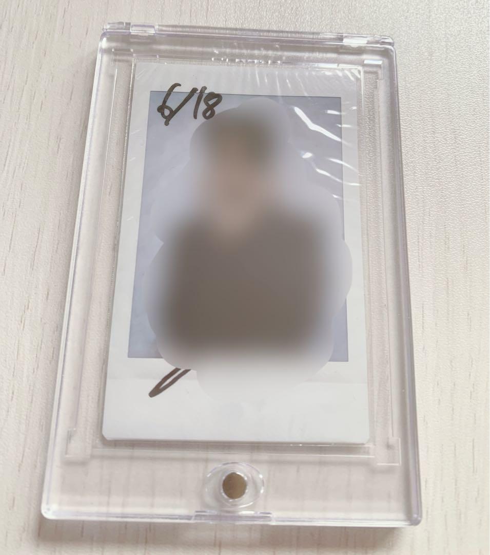 ᙏ*読様 ストレーキッズ ハン サイン入りチェキ