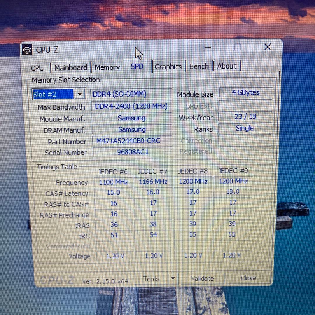 中古ノートパソコン　NEC VersaPro〔メモ 1〕