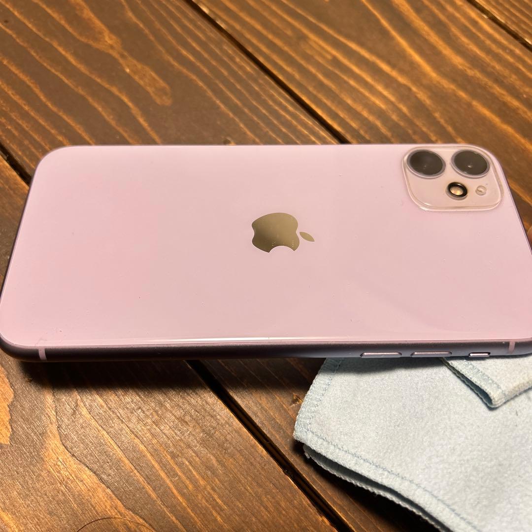 iPhone11 パープル　64GB