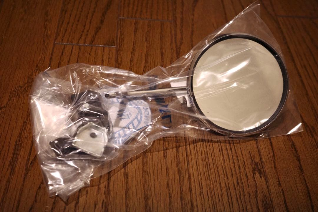 ベスパ　ミラー　ランブレッタ 丸ミラー ボルト固定式　カウルミラー クッピーニ