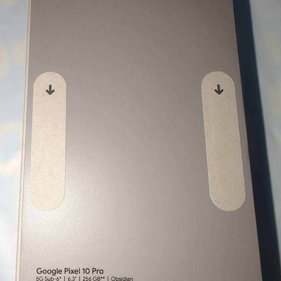 新品 Pixel10Pro 256GB Google Store 未開封 フリー