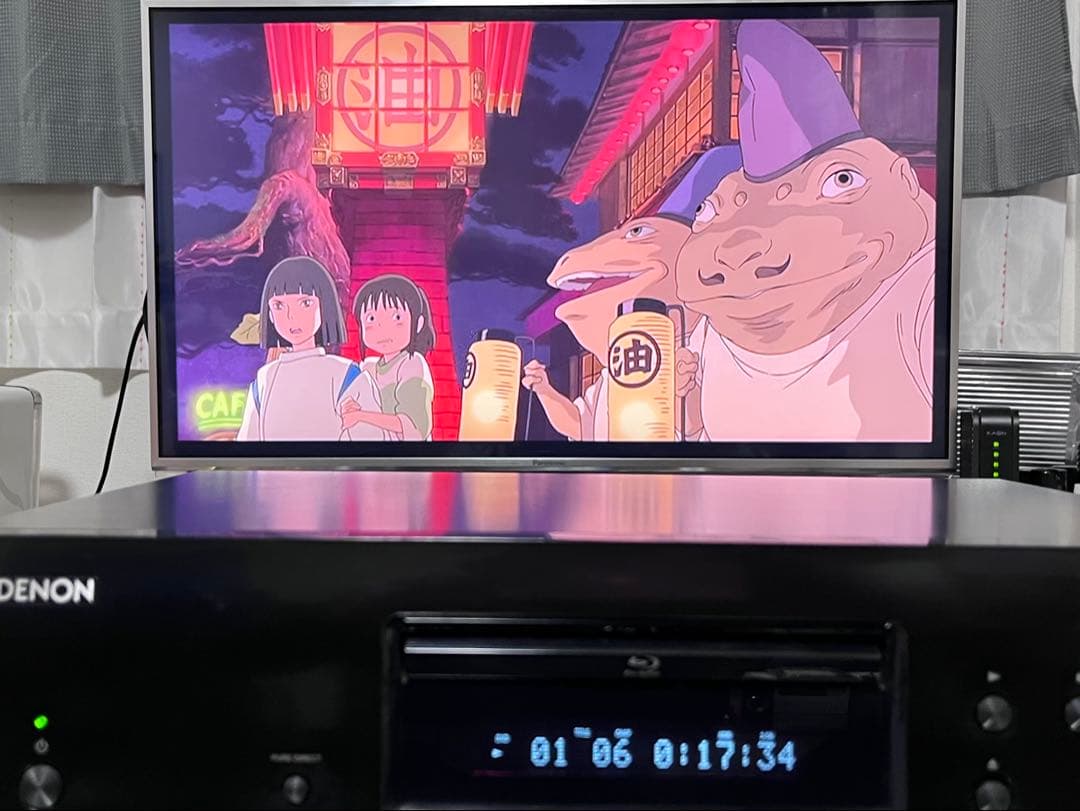 新品レンズ交換済　デノン　ユニバーサルプレイヤー　DBT-1713UD