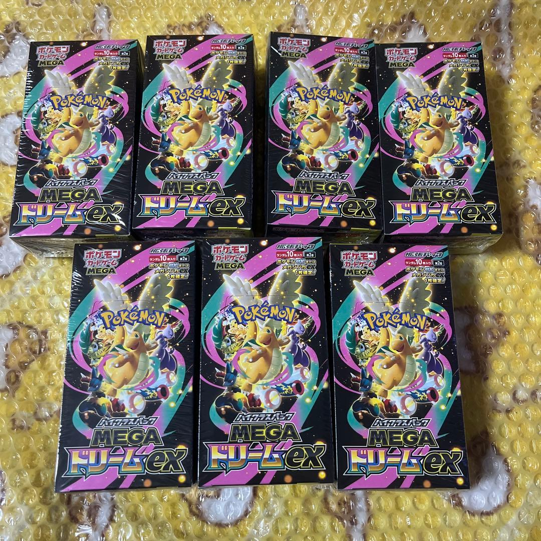 ポケモンカード　メガドリームex 7box