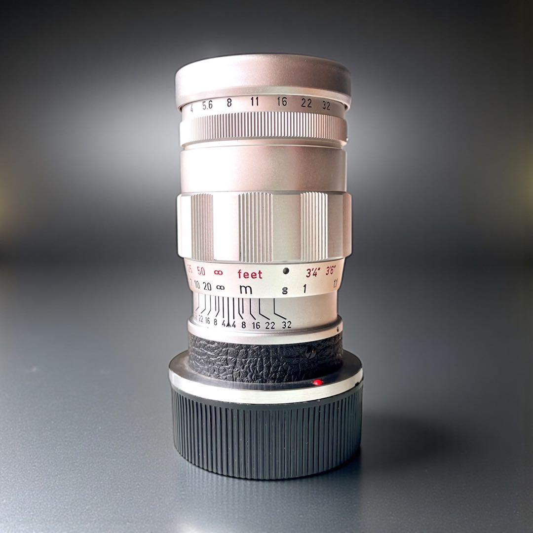 【OH済×超希少】Leica Elmar 90mm F4 トリプレットエルマー