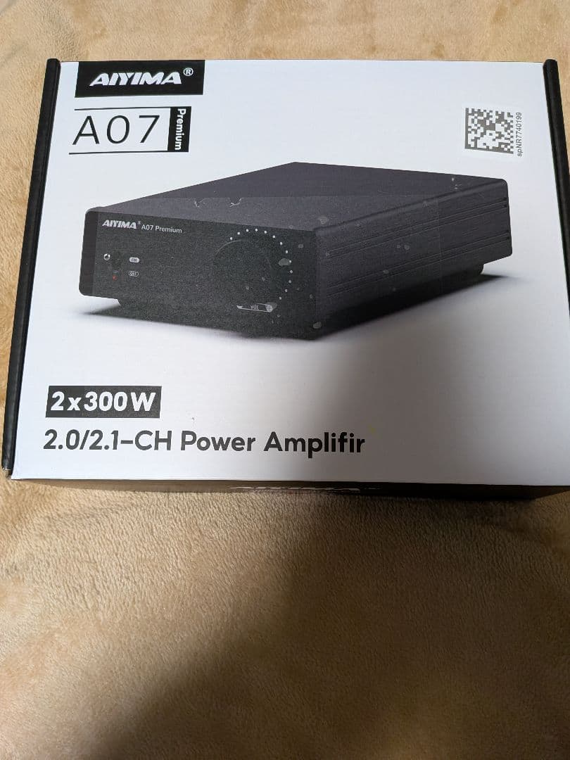 Aiyima A07 Premium パワーアンプ 電源アダプター付き