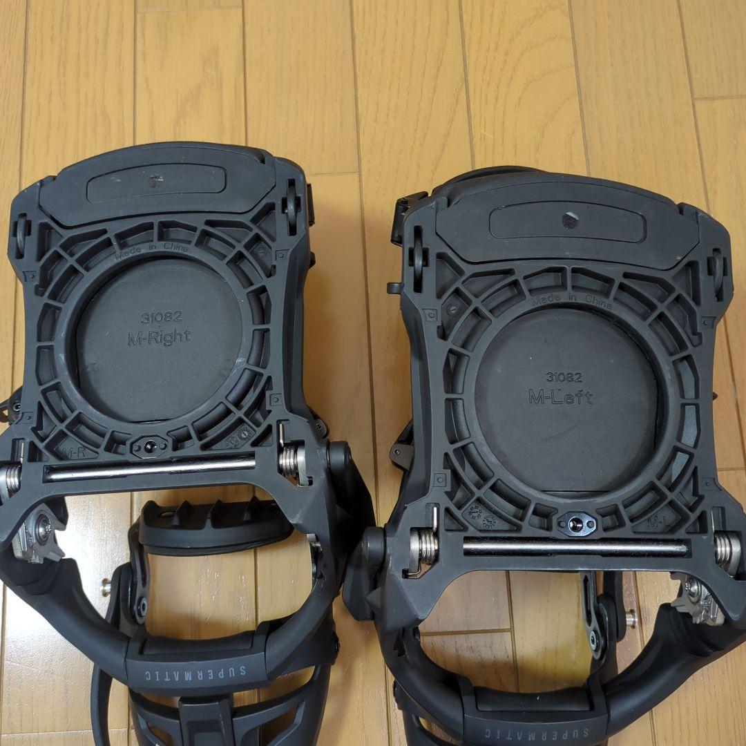 Nidecker スーパーマチック ビンディング M ブラック