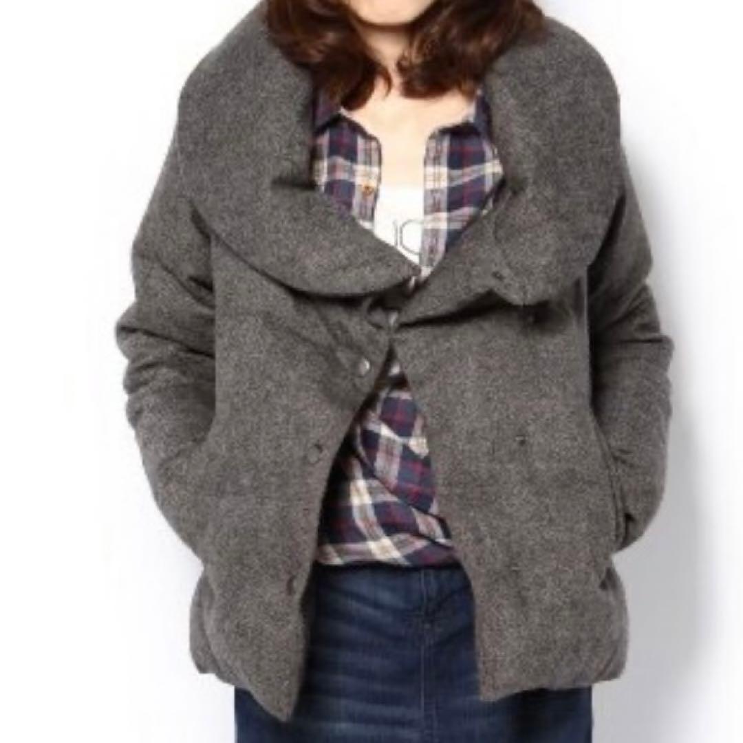 ジャーナルスタンダード　　ツイードビッグショールショートダウン