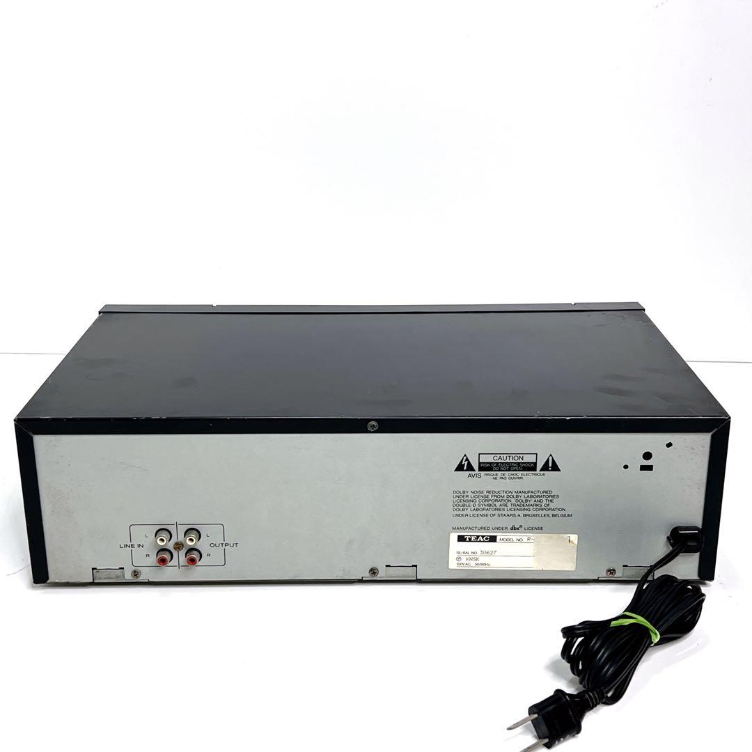 【良品・動作品】 TEAC R-606X カセットデッキ 再生OK dbx