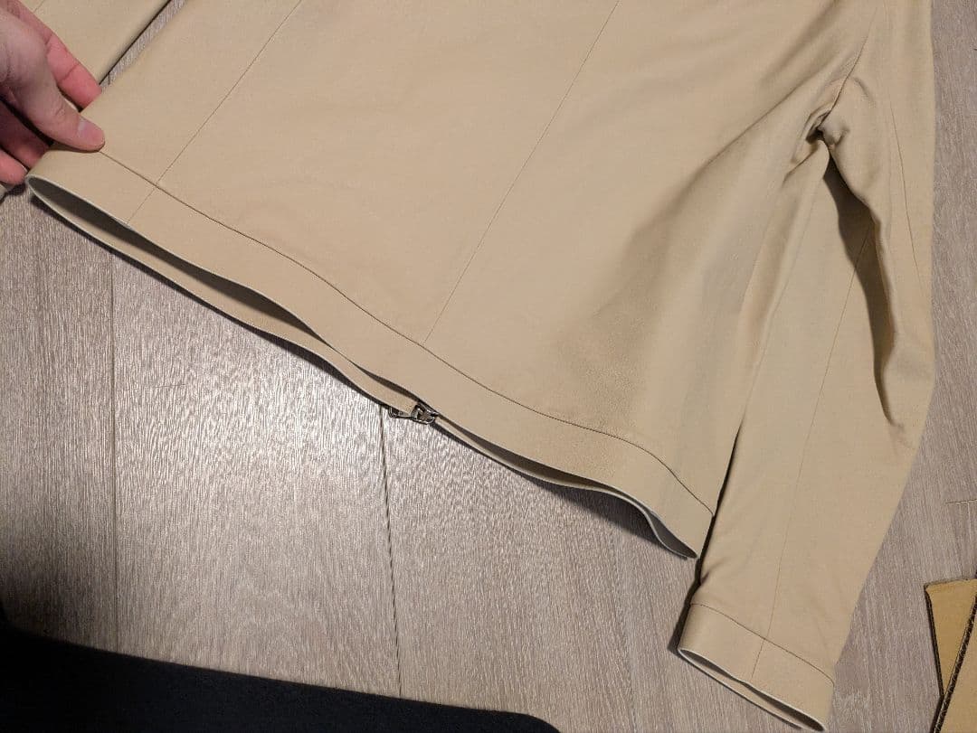 M 1945　ca max ラムレザーシングルライダースジャケット 48