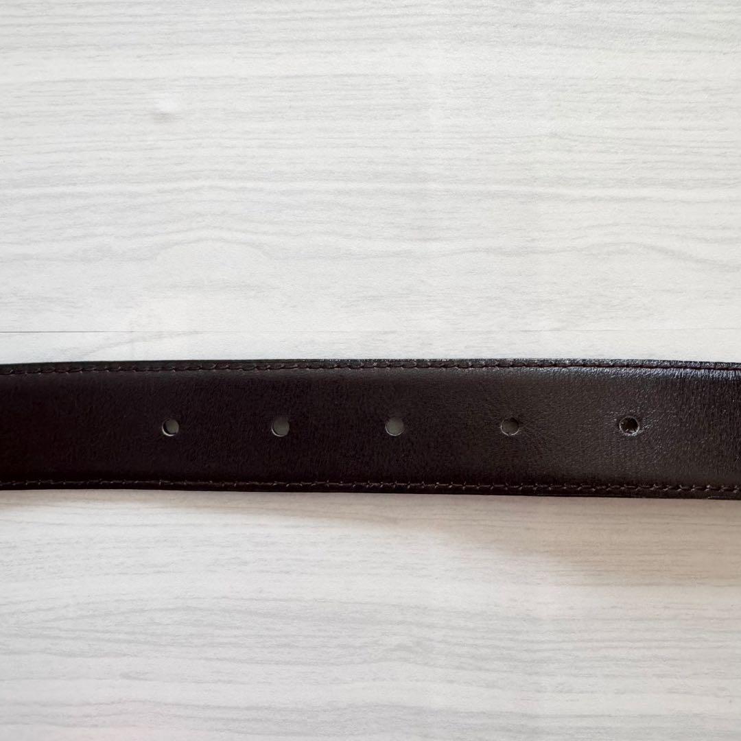 【セール中】CELINE セリーヌ 黒 レザー ベルト 馬車 ブランド