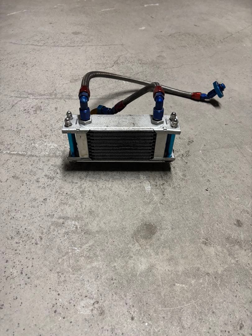 SR400 オイルクーラー