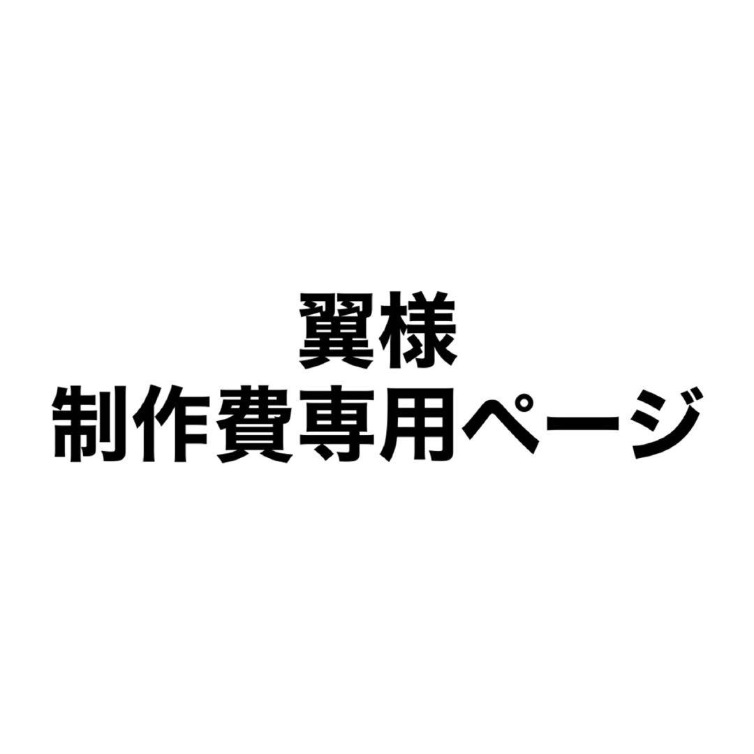 翼様 制作費専用ページ