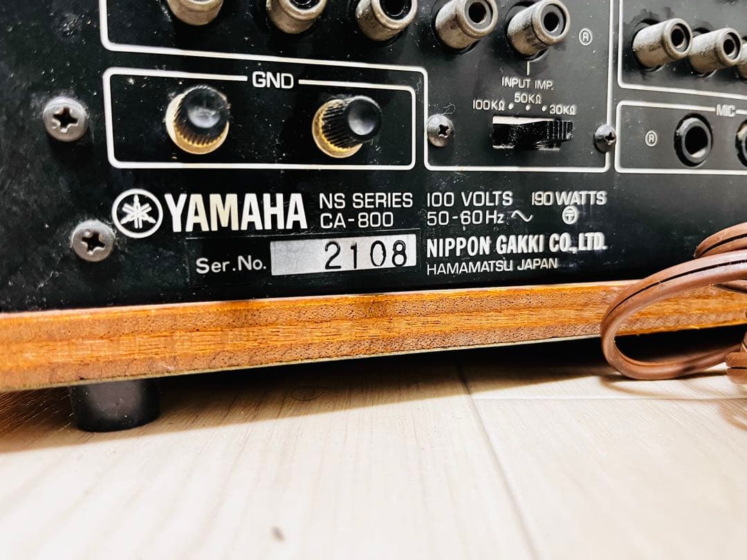 YAMAHA CA-800 プリメインアンプ