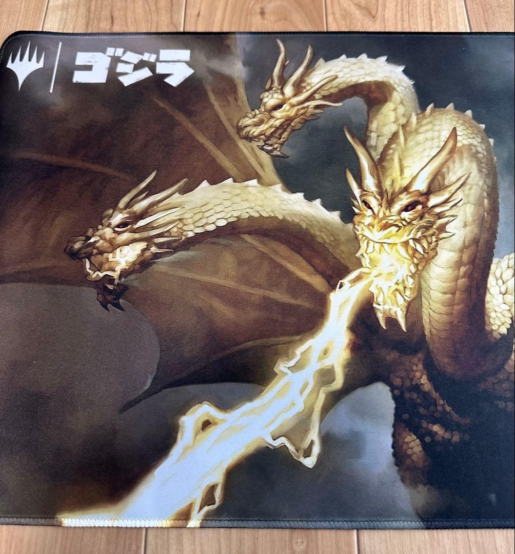 【3個セット】メカゴジラ　キングギドラ　バトラ　プレイヤーズラバーマット　MTG
