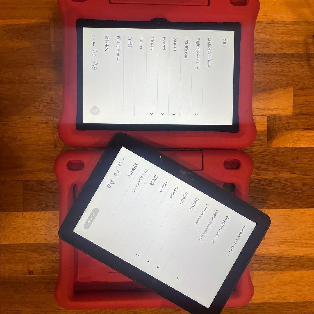 【美品】2台セット売り　Fire HD 8 キッズモデル ピンク 第10世代