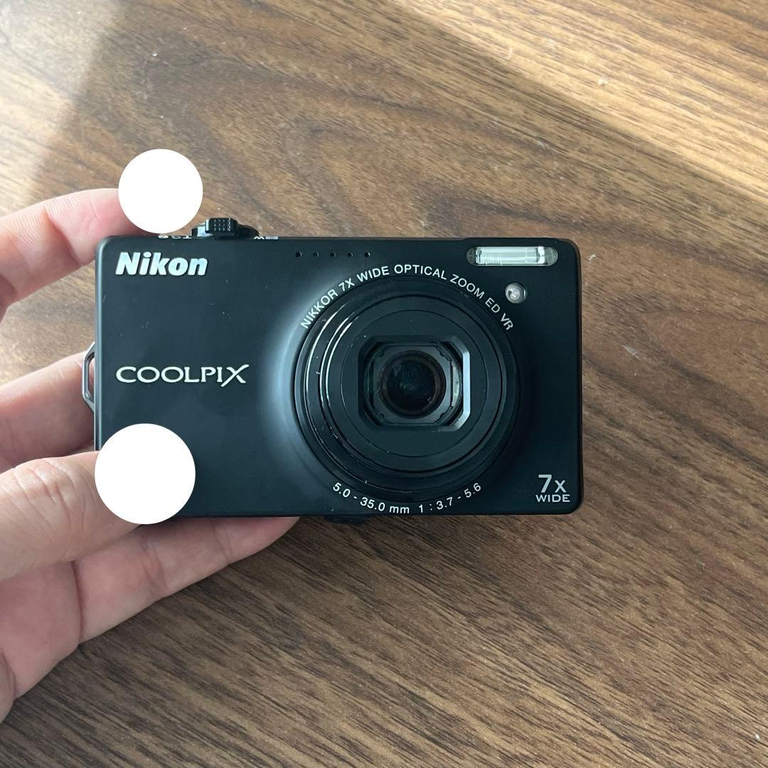 Nikon COOLPIX S6000 デジタルカメラ　平成デジカメ　ほぼ未使用