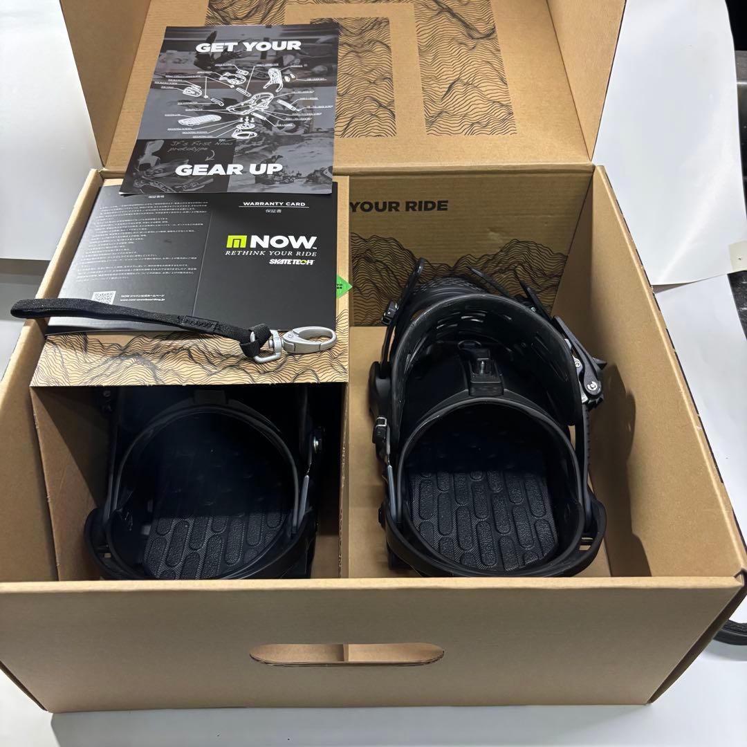 NOW BINDING PILOT ビンディング Ｓブラック　22-23モデル