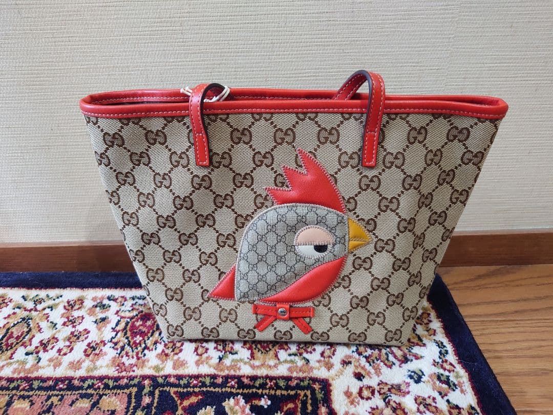 グッチ GUCCI 鳥 チルドレンズ ハンドバッグ
