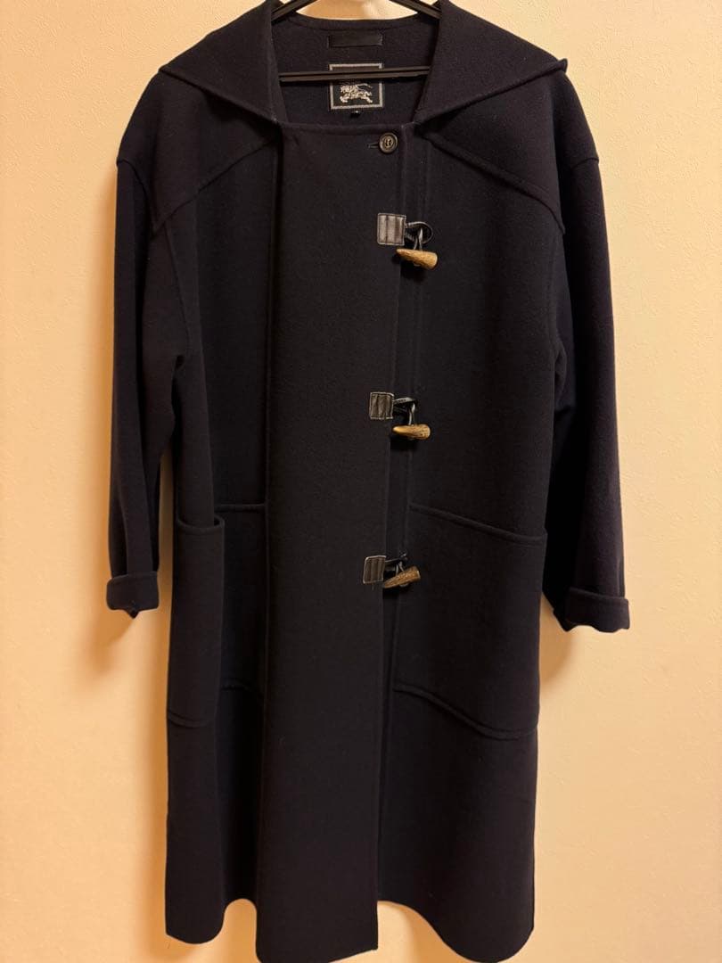 黒 フード付き ダッフルコート