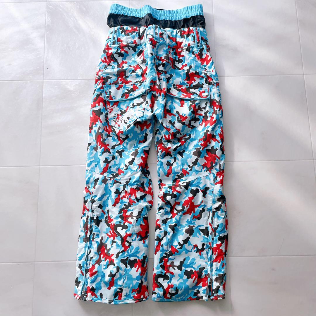 DESCENTE✨デサント HEAT NAVI スキー スノボウェア カモフラ柄