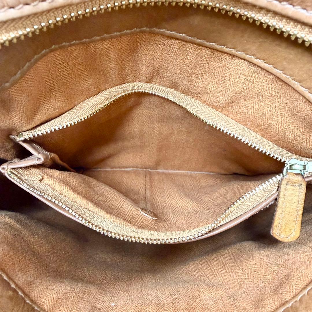 genten Raffinato リュック ブラウン ヌメ革 レザー