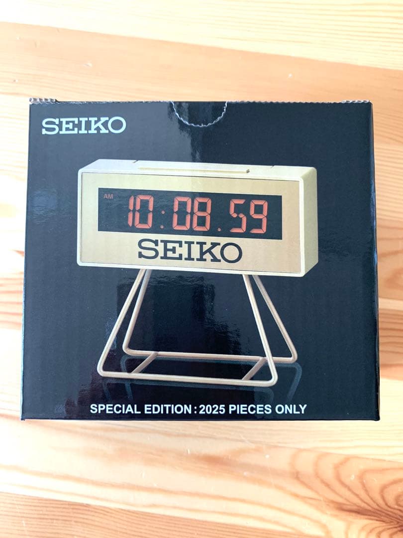セイコー　ミニスポーツタイマー 世界陸上2025東京大会モデルSQ823G