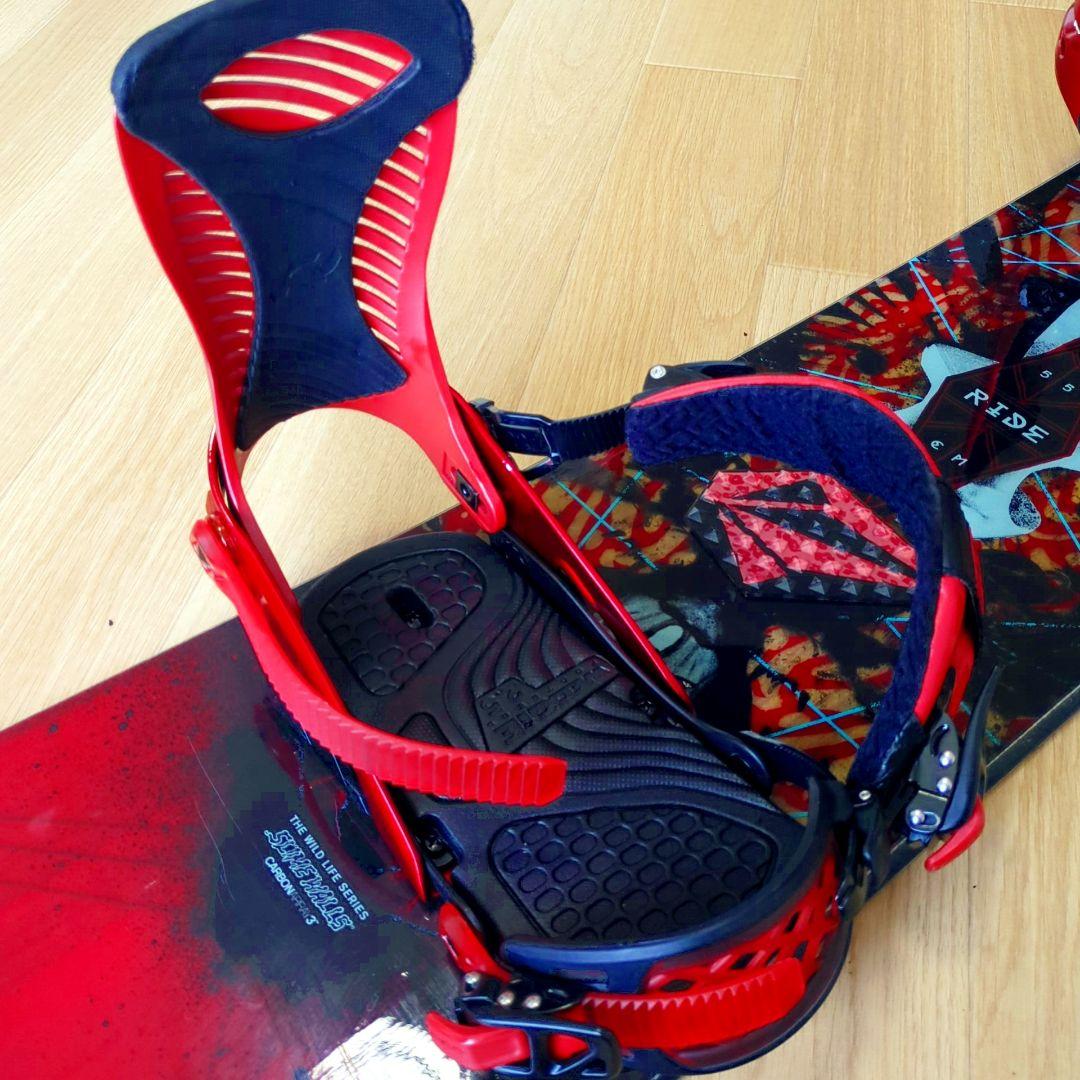 スノーボードセット RIDE Wildlife CAPO ロッカー ビンディング